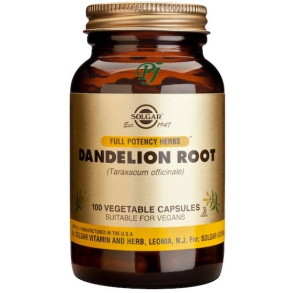 Diente De Leon (Dandelion) 100 Capsulas - Solgar